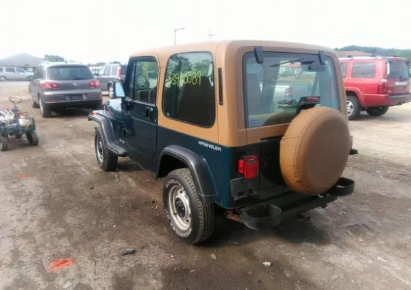 Jeep Wrangler cena 46000 przebieg: 123660, rok produkcji 1994 z Ruda Śląska małe 172